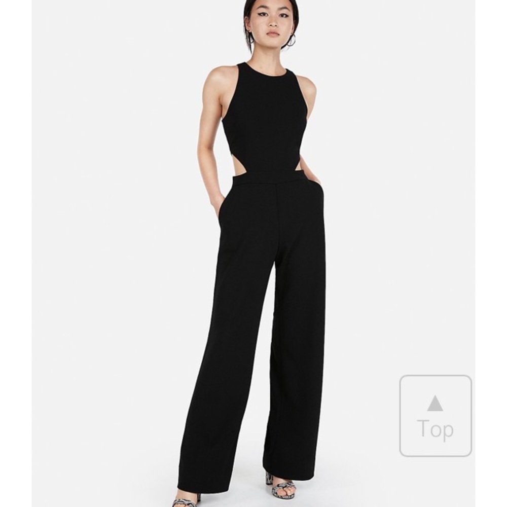 Romper with cutout sides